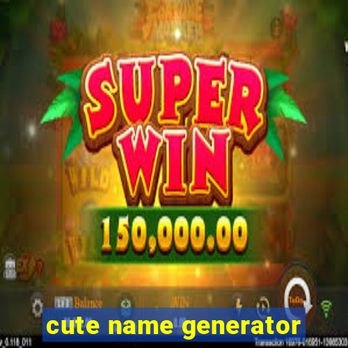 cute name generator